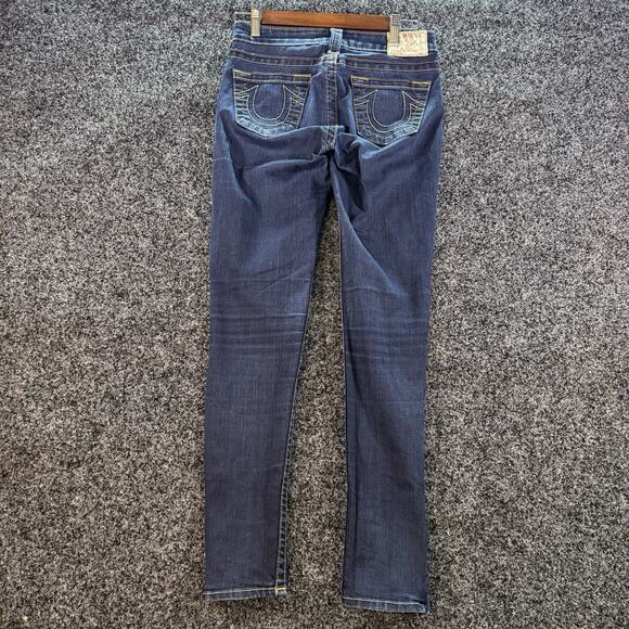 True‎ Religion Women's Tara Denim size 26- Ankle Zippers - Picture 2 of 10